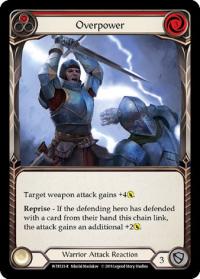 flesh and blood welcome to rathe alpha print overpower red wtr 1st edition foil