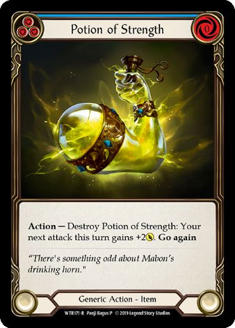 Potion of Strength - WTR - 1st edition Foil