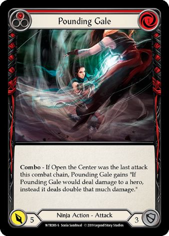 Pounding Gale - WTR - 1st edition Foil