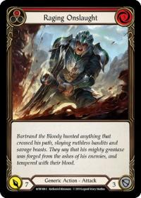 flesh and blood welcome to rathe alpha print raging onslaught red wtr 1st edition