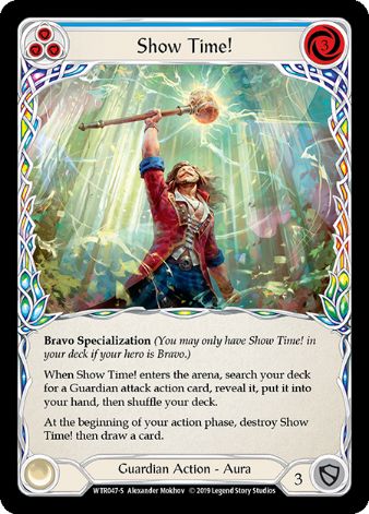 Show Time! - WTR - 1st edition Foil