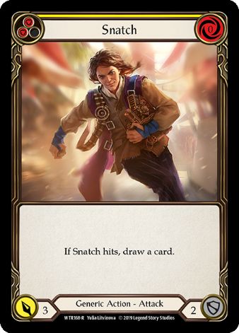 Snatch (Yellow) - WTR - 1st edition Foil