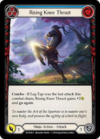 Surging Strike (Yellow) - WTR - 1st edition Foil