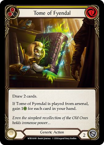 Tome of Fyendal - WTR - 1st edition Foil