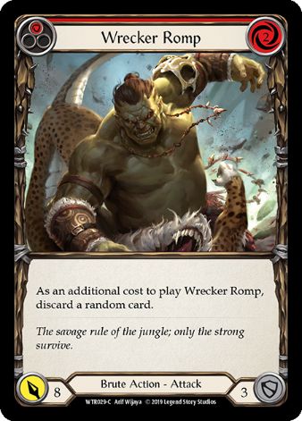 Wrecker Romp (Red) - WTR 1st edition