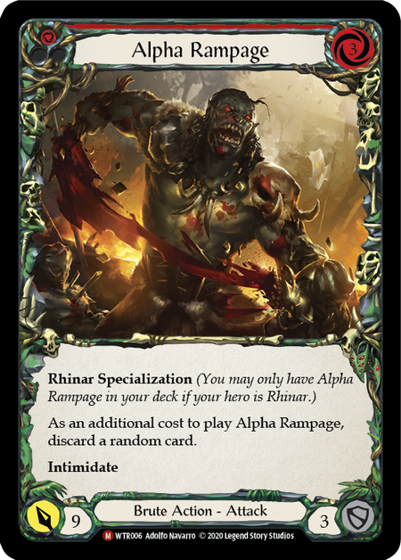 Alpha Rampage (FOIL)