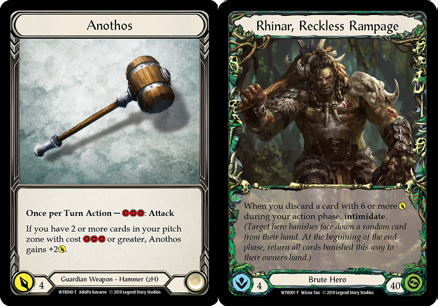 Anothos - Rhinar, Reckless Rampage