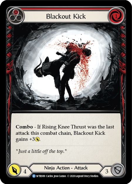 Blackout Kick (Red) (FOIL)