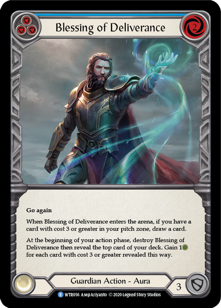 Blessing of Deliverance (Blue) (FOIL)