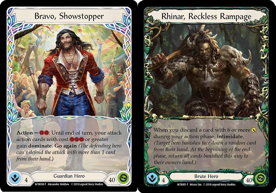 Bravo, Showstopper - Rhinar, Reckless Rampage