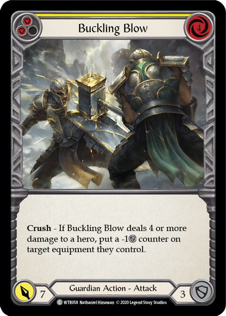 Buckling Blow (Yellow) (FOIL)