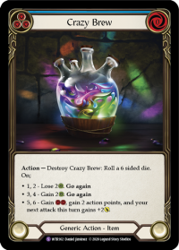 flesh and blood welcome to rathe crazy brew foil