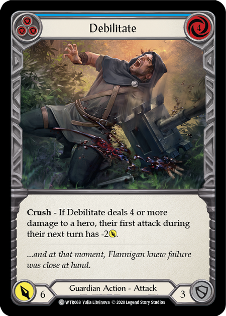 Debilitate (Blue) (FOIL)