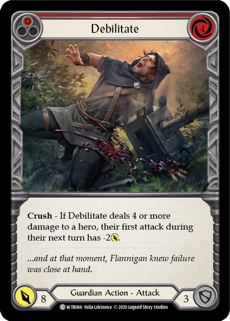 Debilitate (Red) (FOIL)