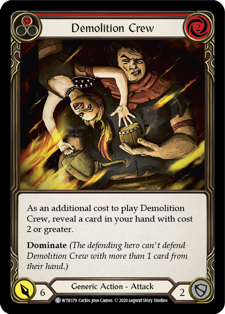 Demolition Crew (Red) (FOIL)