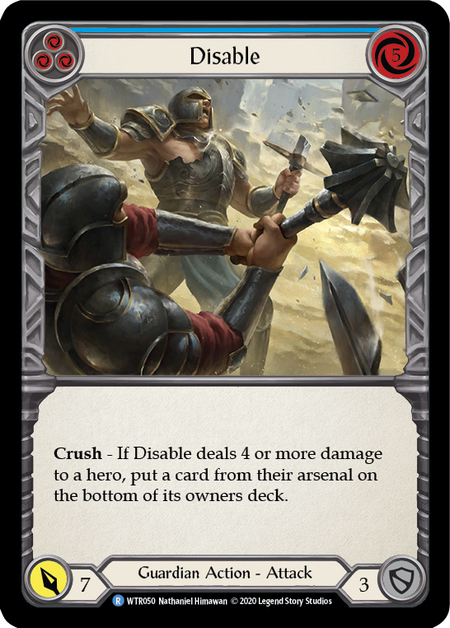 Disable (Blue) (FOIL)
