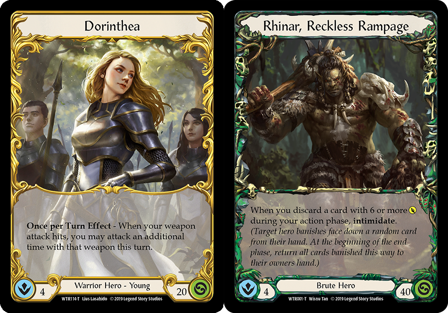Dorinthea - Rhinar, Reckless Rampage