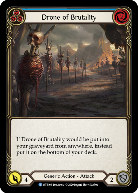 Drone of Brutality (Blue) (FOIL)