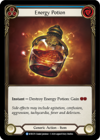 flesh and blood welcome to rathe energy potion foil