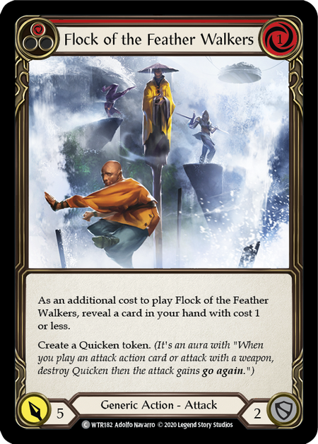 Flock of the Feather Walkers (Red) (FOIL)