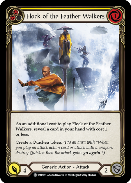 Flock of the Feather Walkers (Yellow) (FOIL)