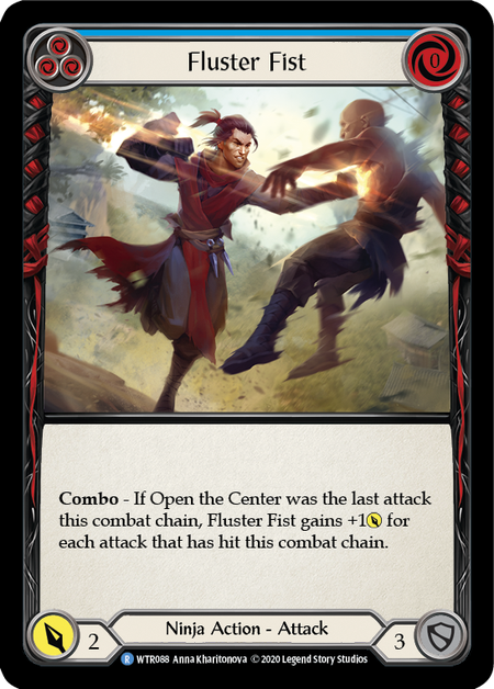 Fluster Fist (Blue) (FOIL)
