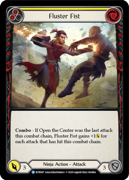 Fluster Fist (Yellow) (FOIL)