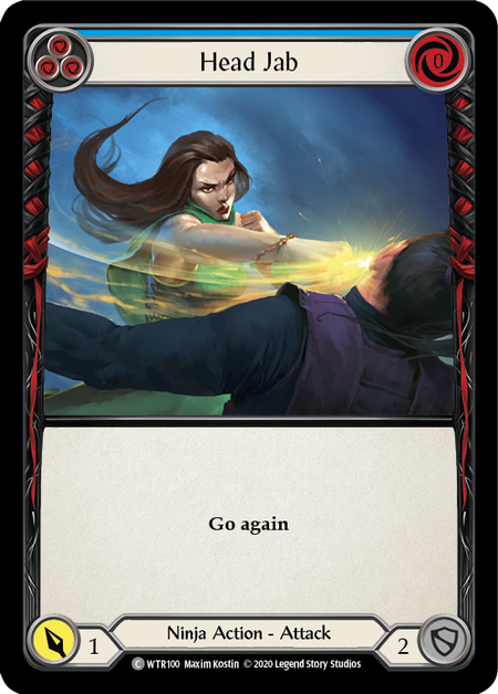 Head Jab (Blue) (FOIL)