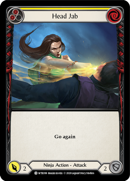 Head Jab (Yellow) (FOIL)