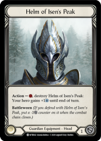 flesh and blood welcome to rathe helm of isen s peak foil