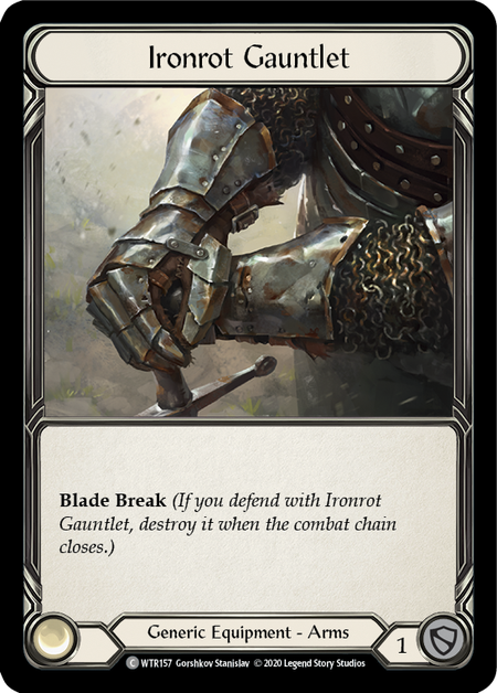 Ironrot Gauntlet (FOIL)