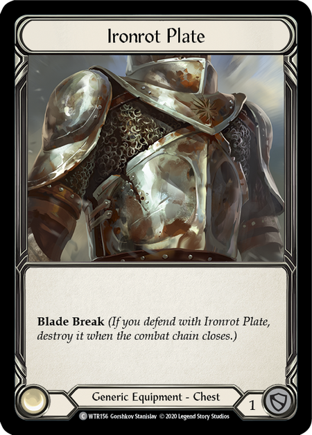 Ironrot Plate (FOIL)