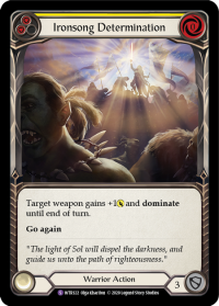 flesh and blood welcome to rathe ironsong determination foil