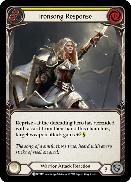 Ironsong Response (Yellow) (FOIL)