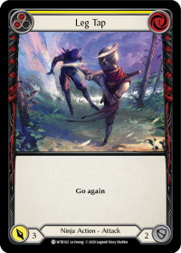 flesh and blood welcome to rathe leg tap yellow foil