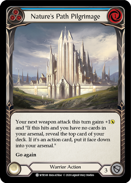 Nature's Path Pilgrimage (Blue) (FOIL)