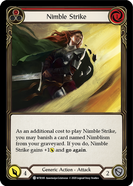 Nimble Strike (Red) (FOIL)