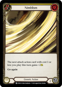 flesh and blood welcome to rathe nimblism yellow foil