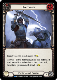 flesh and blood welcome to rathe overpower red foil