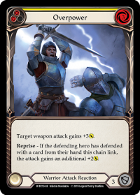 flesh and blood welcome to rathe overpower yellow