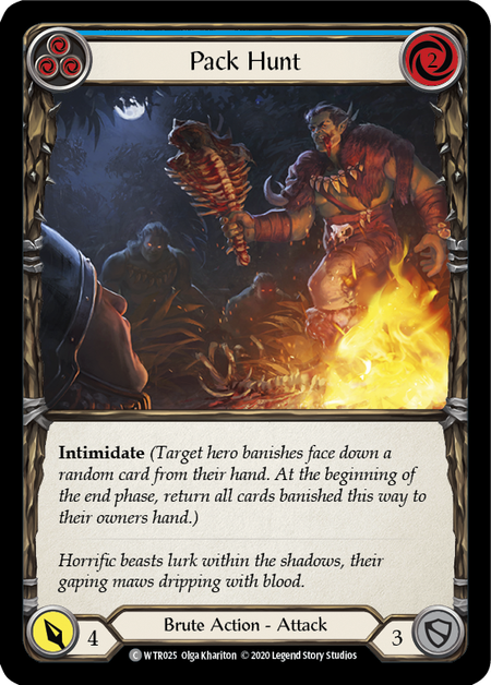 Pack Hunt (Blue) (FOIL)