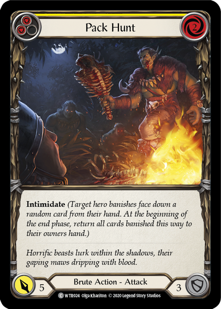 Pack Hunt (Yellow) (FOIL)