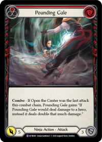 flesh and blood welcome to rathe pounding gale foil