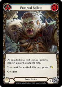 flesh and blood welcome to rathe primeval bellow blue