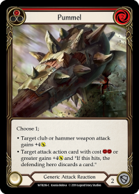 flesh and blood welcome to rathe pummel red