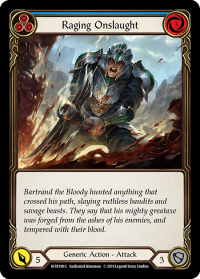 flesh and blood welcome to rathe raging onslaught blue