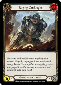 flesh and blood welcome to rathe raging onslaught blue foil