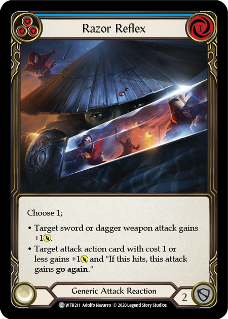 Razor Reflex (Blue) (FOIL)