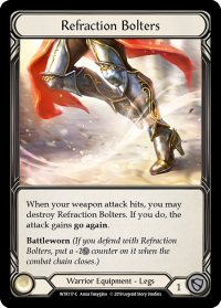 flesh and blood welcome to rathe refraction bolters