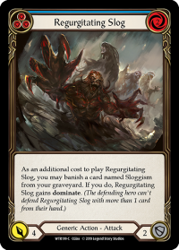 flesh and blood welcome to rathe regurgitating slog blue